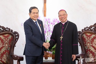 Gallery - 	Chủ tịch Quốc hội Trần Thanh Mẫn thăm Tổng Giáo phận Hà Nội